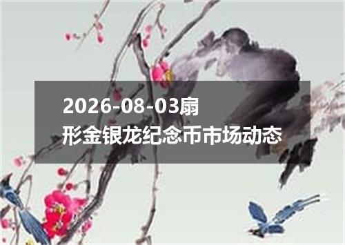2026-08-03扇形金银龙纪念币市场动态