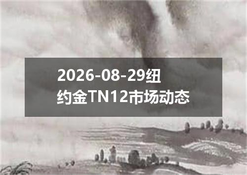 2026-08-29纽约金TN12市场动态